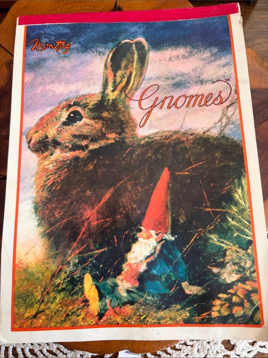 mead made in usa paper Other - 'Gnomes' Decorative Art Print - Multicolor